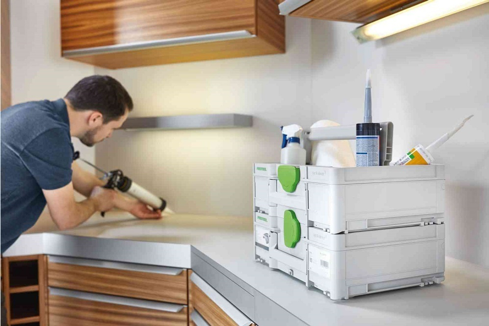 Контейнер ToolBox 27,4 л / Систейнер FESTOOL SYS3 TB L 237 с расширенным основанием 204868