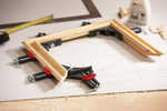 ХИТ! Угловой зажим WS для деревянных заготовок и багета до 73 на 20 мм BESSEY BE-WS1