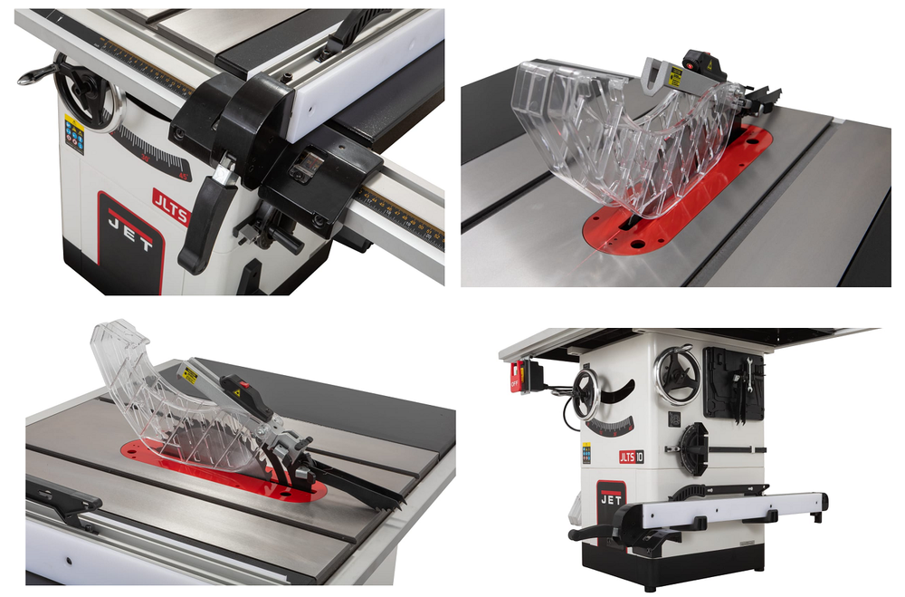 Циркулярная пила по дереву JET JLTS-10L-M 2,0 кВт 220В, Диск 254/15,88 и 30 мм, Диск Dado 200/15,88 мм JR007