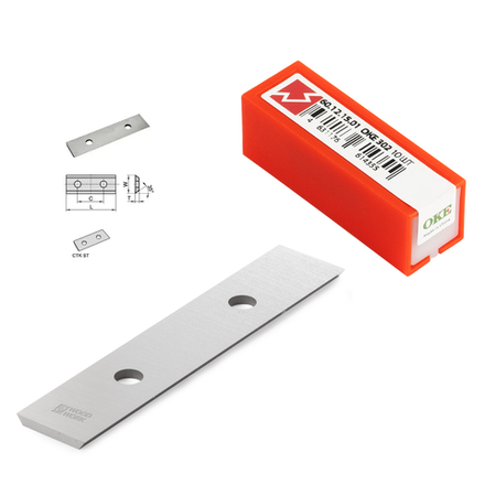 Ножи твердосплавные 10 шт Woodwork 60 x12 x 1,5 OKE 302 60.12.15.01