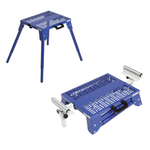 Новинка! Подставка стальная универсальная складная BELMASH WM-150U, 5 фиксированных положений высоты рабочей поверхности от 785 до 1010 мм, для торцовочной пилы D153A