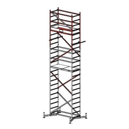 Подмости передвижные Krause Climtec (Вышка - тура) 2-я надстройка 710154