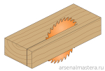 Диск пильный ультратонкий 184 x 30 x 1,7 / 1,1 20гр 10гр ATB плюс 8гр SHEAR Z24 CMT 271.184.24M
