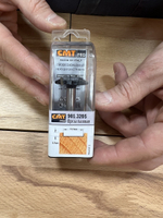 ХИТ! Фреза пазовая PRO под петли, для СЛЭБОВ HW Z2 S8 D 31,75 х 5,7 х 63 RH CMT PRO 901.3205