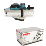 Новинка! Электрический рубанок Makita 1,05 кВт, ширина обработки 82 мм, глубина 4 мм, Мах глубина выборки четверти 25 мм KP0810C