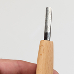 Новинка! Стамеска японская для резьбы по дереву Miki Tool Seigen N 8, полукруглая РК, 6 мм М00019865