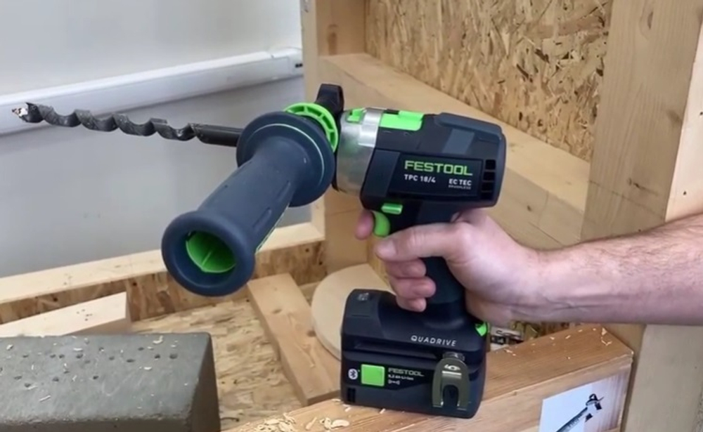 ХИТ! Аккумуляторная ударная дрель - шуруповёрт FESTOOL QUADRIVE TPC 18/4 I-Basic 575604