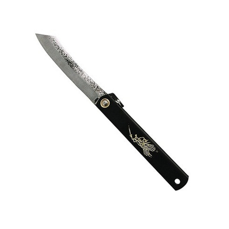 Новинка! Нож японский складной Higonokami Kuro 175 / 75 мм, чёрная рукоять MT BHT-L / Di 719074 Miki Tool М00002425