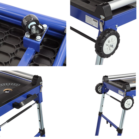 АКЦИЯ ДЕКАБРЬ 2025 ХИТ! Верстак складной многофункциональный BELMASH WB-200UR, телескопические ножки, регулировка на 3 высоты. нагрузка до 200 кг D152A