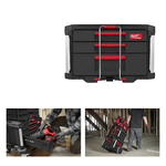 Новинка! Ящик с 2 и 1 выдвижными отсеками Drawer Tool Box PACKOUT Milwaukee 4932493190