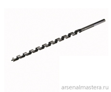 Экстрадлинное сверло Star-M шнековое для сверления сквозных и глухих отверстий в мягкой и твердой древесине N 400 L D 12 х 400 / 300 мм Star-M N400L-120 D12mm М00013087