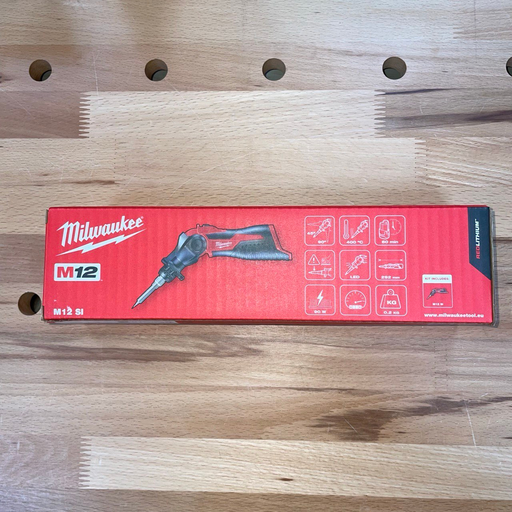 ХИТ! Легкий старт: Аккумуляторный субкомпактный паяльник M12 SI-0 Milwaukee 4933459760
