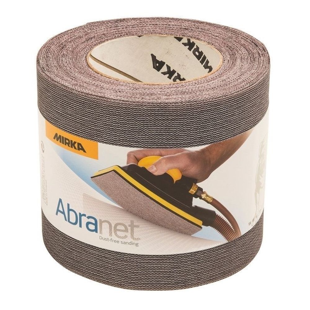 Сетчатый абразив на липучке Abranet рулон 115 мм х 10 м P 100 Mirka 545BY001103R