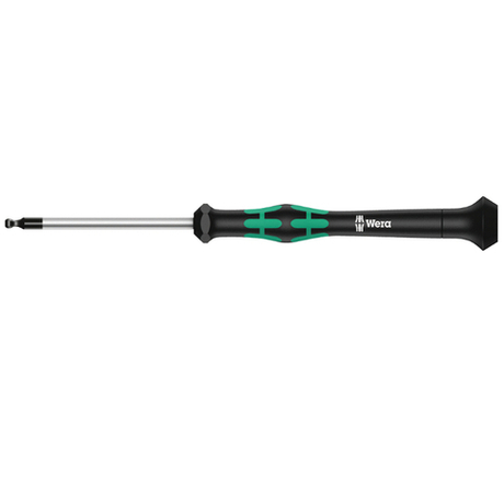 Отвертка шестигранная Kraftform Micro 2052 сферическая головка, для электроники 3.0 х 60 мм 118096 WERA WE-118096