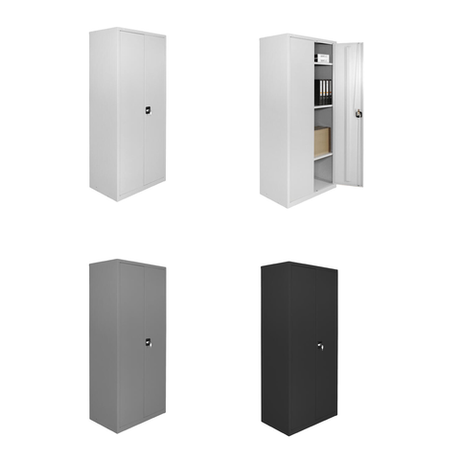 Новинка! Шкаф архивный 1850 х 850 х 500 мм Gresson 4 полки, промышленное исполнение, для хранения документов, архивов, комплектующих ША-1850