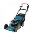 Новинка! КОМПЛЕКТ Газонокосилка самоходная аккумуляторная Makita XGT 53 см, 1,9 кВт, 40V, 2 Аккумулятора 5.0 Ач BL4080F, Быстрое зарядное устройство DC40RC LM002GT201