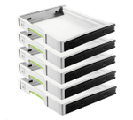 ХИТ! Комплект выдвижных полок 5 шт FESTOOL SYS-AZ-Set 500767