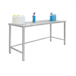 Новинка! Стол для чистых помещений Gresson СПЧ 1800 х 700 х 800 мм из нержавеющей стали, устойчив к воздействию кислоты и выдерживает краткосрочное поднятие температуры до 900С СПЧС-1800