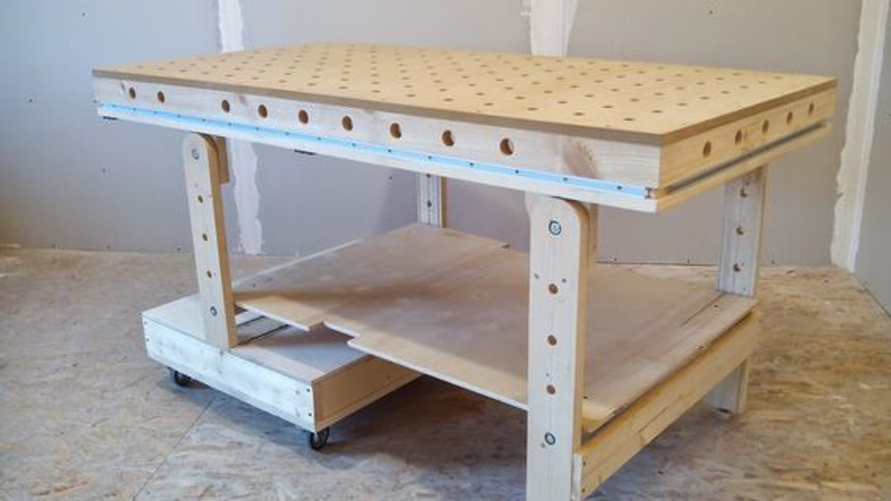 Многофункциональный стол для мастерской - идея стола Festool MFT 3