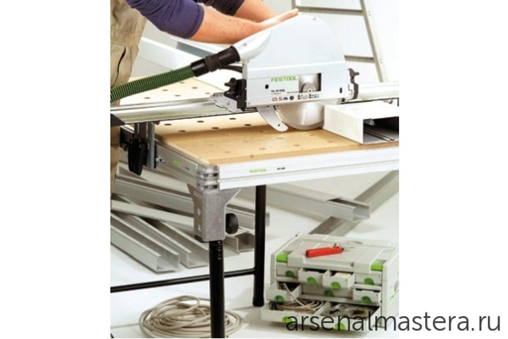 Пила погружная FESTOOL 1,6 кВт с шиной - направляющей FS 1400/2 в систейнере TS 75 EBQ-Plus-FS 561512