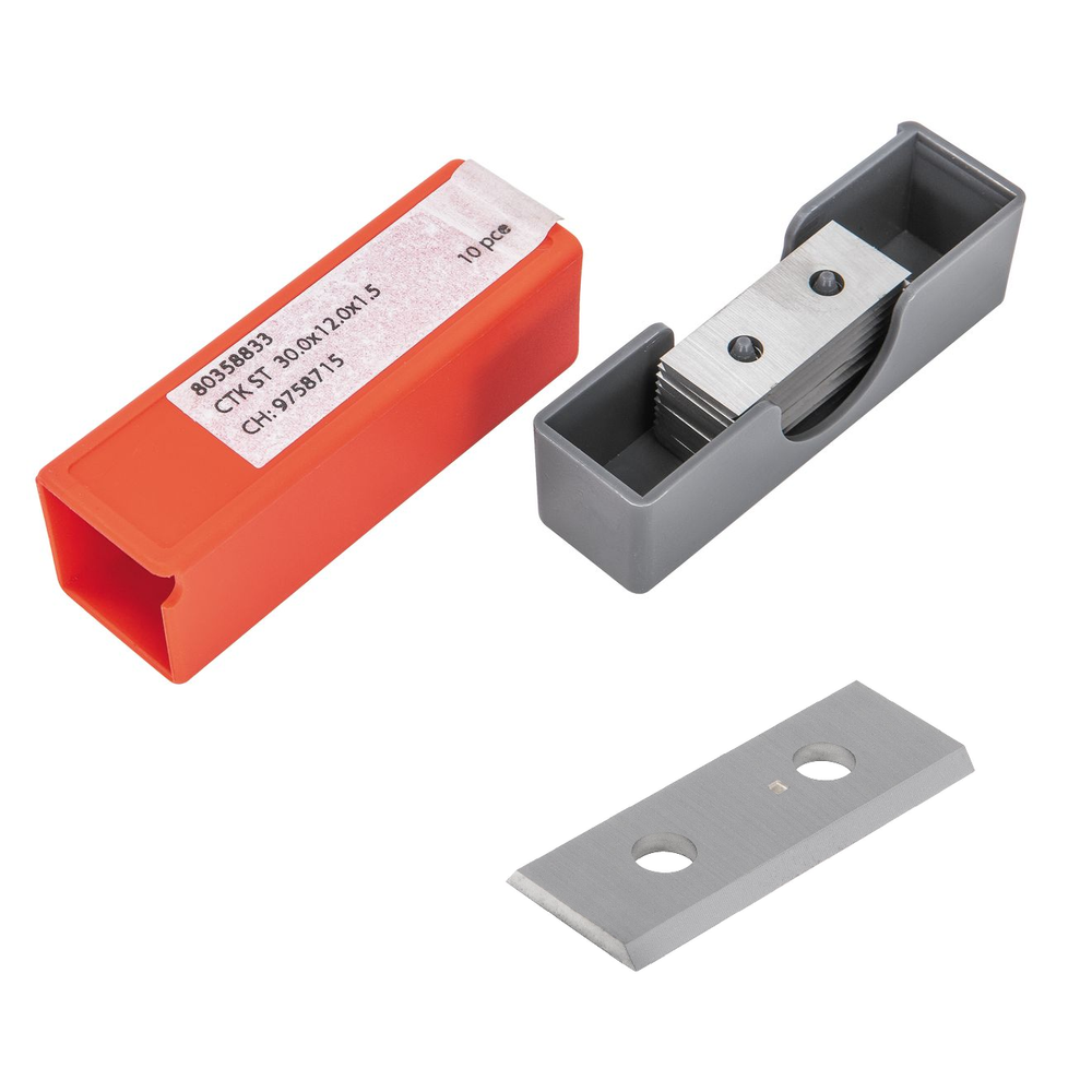 Новинка! Комплект ножей 10 шт. JET HM 30,0 x 12,0 x 1,5 KCR08 для вала helical 80358833