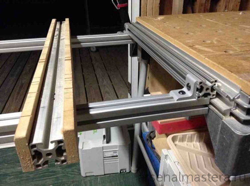 Многофункциональный стол для мастерской - идея стола Festool MFT 3