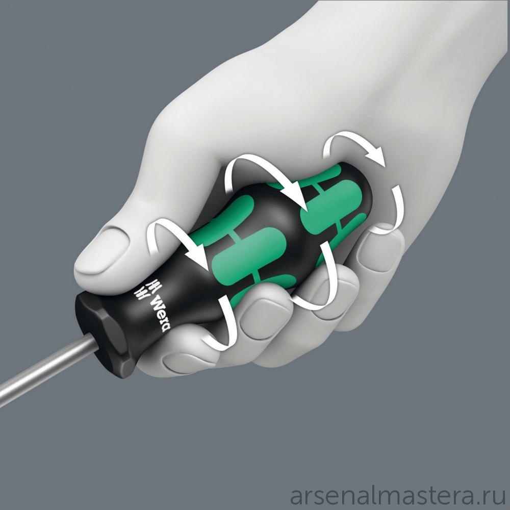 Отвертка крестовая Pozidriv Kraftform Plus 355 PZ 3 x 150 мм 009320 WERA WE-009320