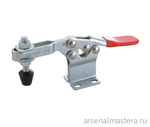 ХИТ! Зажим механический с горизонтальной ручкой усилие 227 кг Woodwork GH-225-DHB