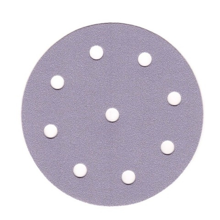 ХИТ! Комплект 100 шт Шлифовальные диски на бумажной основе липучка MIRKA Q.SILVER 125 мм 8+1 отв Р120 3661809912