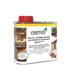 ХИТ! Масло с твердым воском для мебели и столешниц Osmo 3068 Натур 0.5 л TOPOIL для внутренних работ Osmo-3068-0,5 10300061