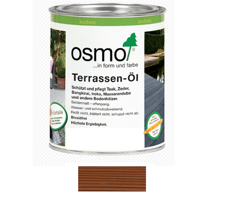 Масло для террас Osmo 010 для термодревесины Натуральный тон 0,75 л Terrassen-Ole для наружных работ Osmo-010-0,75 11500043