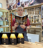 Подарочный комплект для начинающего токаря по дереву №1: Набор токарных резцов HSS 4 шт JET в деревянной коробке 19500119 ПЛЮС 2 тома Книг Бажан Ю.П. Токарное искусство : Точение цельной древесины и Сегментное точение N007-2AM N0103-3AM