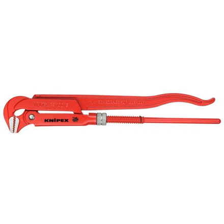 Ключ трубный 1 1/2" шведского типа 430 мм, прямые губки 45°, зев 60 мм KNIPEX KN-8320015