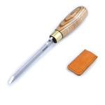 Новинка! Долото ПЕТРОГРАДЪ серия Двина ширина режущей кромки 5 мм, угол заточки 30 гр, длина клинка 120 мм, общая длина 215 мм М00023492