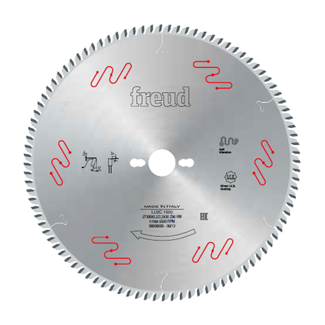 Новинка! Диск пильный FREUD PRO LU2C, аналог LP63М 300 х 30 мм, Z=96, поперечный рез, по дереву, ДСП, ламинированной МДФ LU2C1500