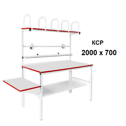 Новинка! Стол упаковочный КСР Gresson 2000 х 700 мм исполнение общепромышленное КСР-2000