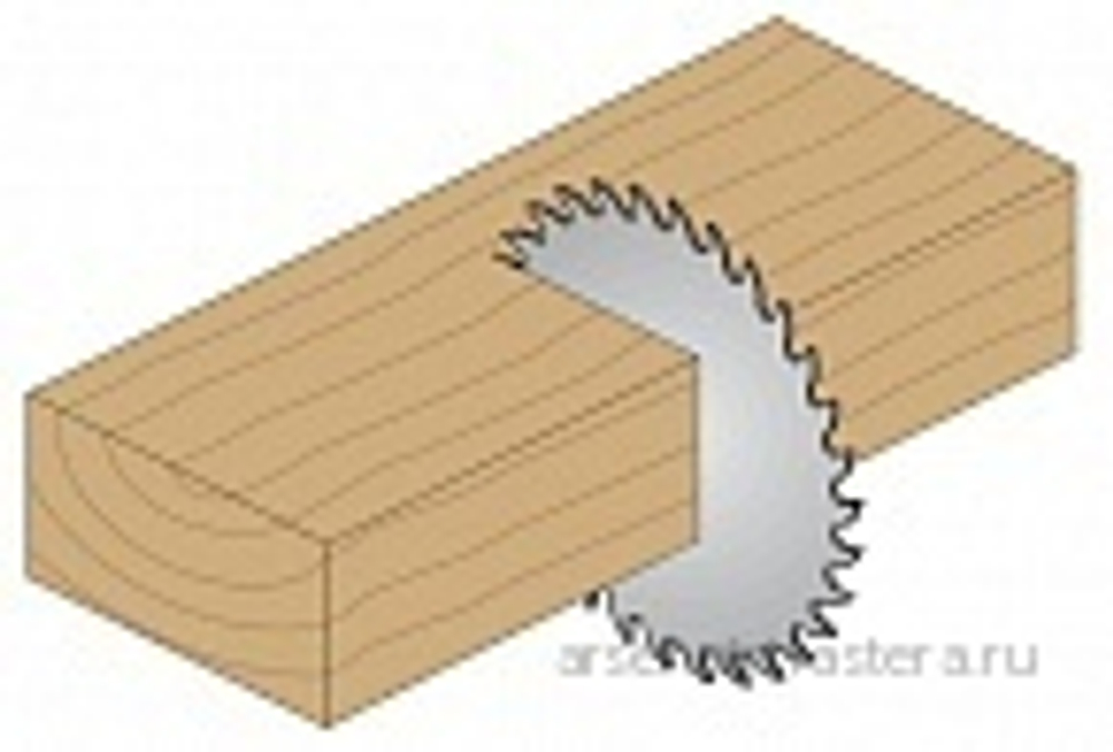 ЛЕТОМ НИЖЕ ХИТ! Диск пильный поперечное пиление 160 x 20 x 2,2/1,6 5 15 град ATB Z=48 (подходит для Festool TS55) CMT 285.160.48H