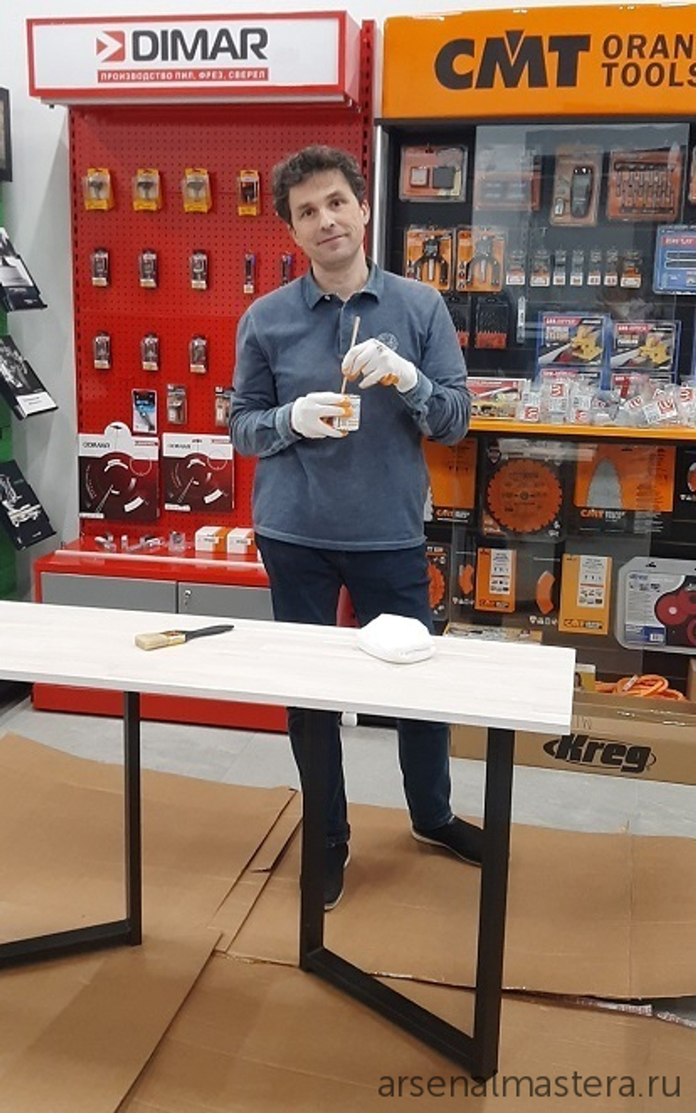 Цветное масло для древесины Osmo 3188 Снег 0,75 л Dekorwachs Intensive Tone для внутренних работ Osmo-3188-0.75 10100458