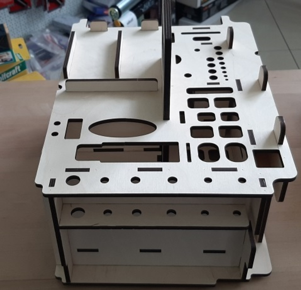 Вкладыш органайзер деревянный (подходит для систейнера Festool  SYS3 M 337) ArMa-18