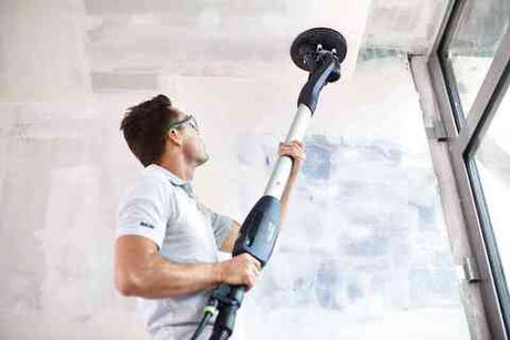 Машина шлифовальная для стен и потолков Festool PLANEX easy LHS-E 225 EQ в сумке 571934