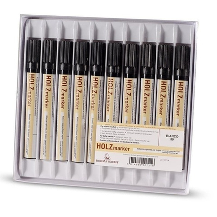 Новинка! Ретуширующий маркер Holzmarker цвет 30 вишня Borma 0700CI