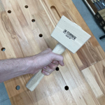 ЦЕНЫ НИЖЕ ХИТ! Киянка буковая NAREX для столярных и плотницких работ 60 x 75 x 110 мм 825200