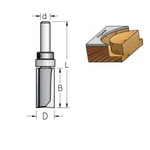ХИТ! Фреза обгонная с верхним подшипником WPW 19x25x77x12 PF41902