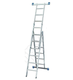 Шарнирная комбинированная лестница - стремянка Krause STABILO 2x3 и 2x6 133922