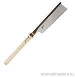 Японская столярная обушковая пила Shogun Dozuki Saw 240 мм 20 tpi прямая деревянная рукоять MCW-24H М00009203
