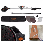 Новинка! Эксцентриковая шлифмашинка СКЛАДНАЯ MAXXT бесщеточный мотор 220V/50Hz, 400W, 4 мм, диск 215 мм, в чехле, для стен и потолков MBLS400FB