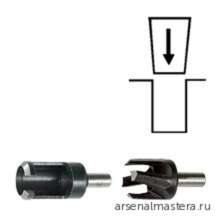 Набор свёрл пробочных С-образные 8/16 мм 8 шт Dictum 701865 М00003137