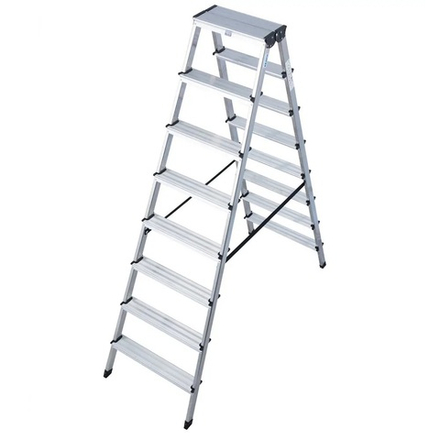 Двухсторонняя стремянка 2 х 8 MONTO DOPPLO KRAUSE 120373