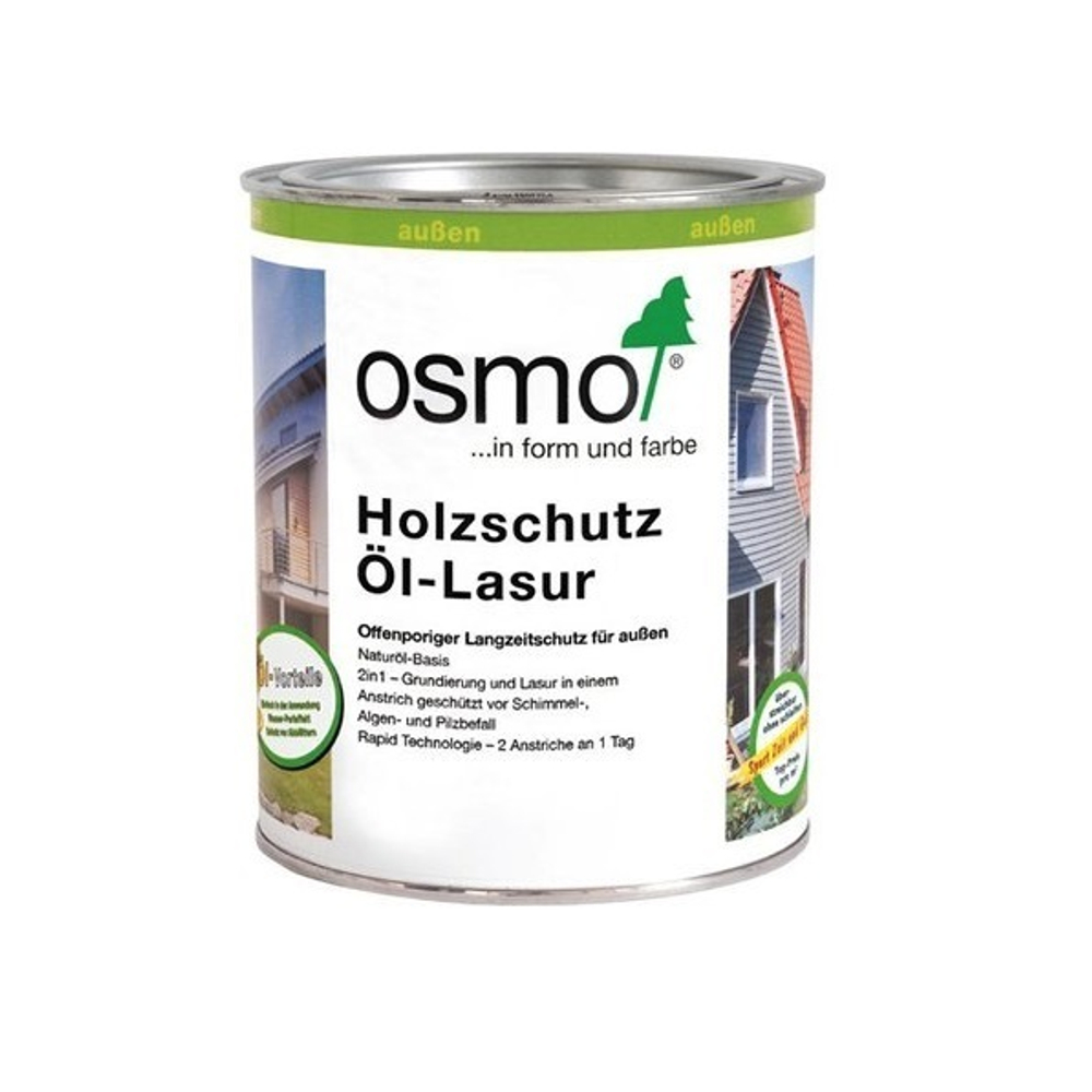 Новинка! Защитное масло - лазурь для древесины для наружных работ OSMO Holzschutz Ol-Lasur 731 Сосна орегон 0,22 л 12100253_2