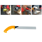 ХИТ! Ножовка японская по пластику Utility Saw PVC240 17 TPI  225 мм толщина 0,6 мм для резки водопроводных труб ПВХ, полипропилена PP, термопластов ABS, акрила, гипсокартона, полиэтилена PE, акрилового стекла ZetSaw Z.58006